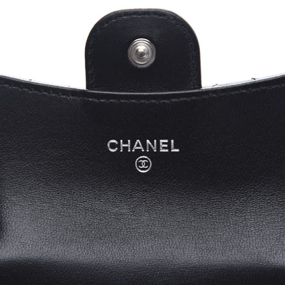 Chanel Lambskin Quilted Flap Card Holder Black 6 of 11
