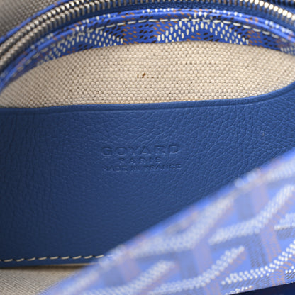 Goyard Goyardine Plumet Wallet Clutch Sky Blue 7 of 11
