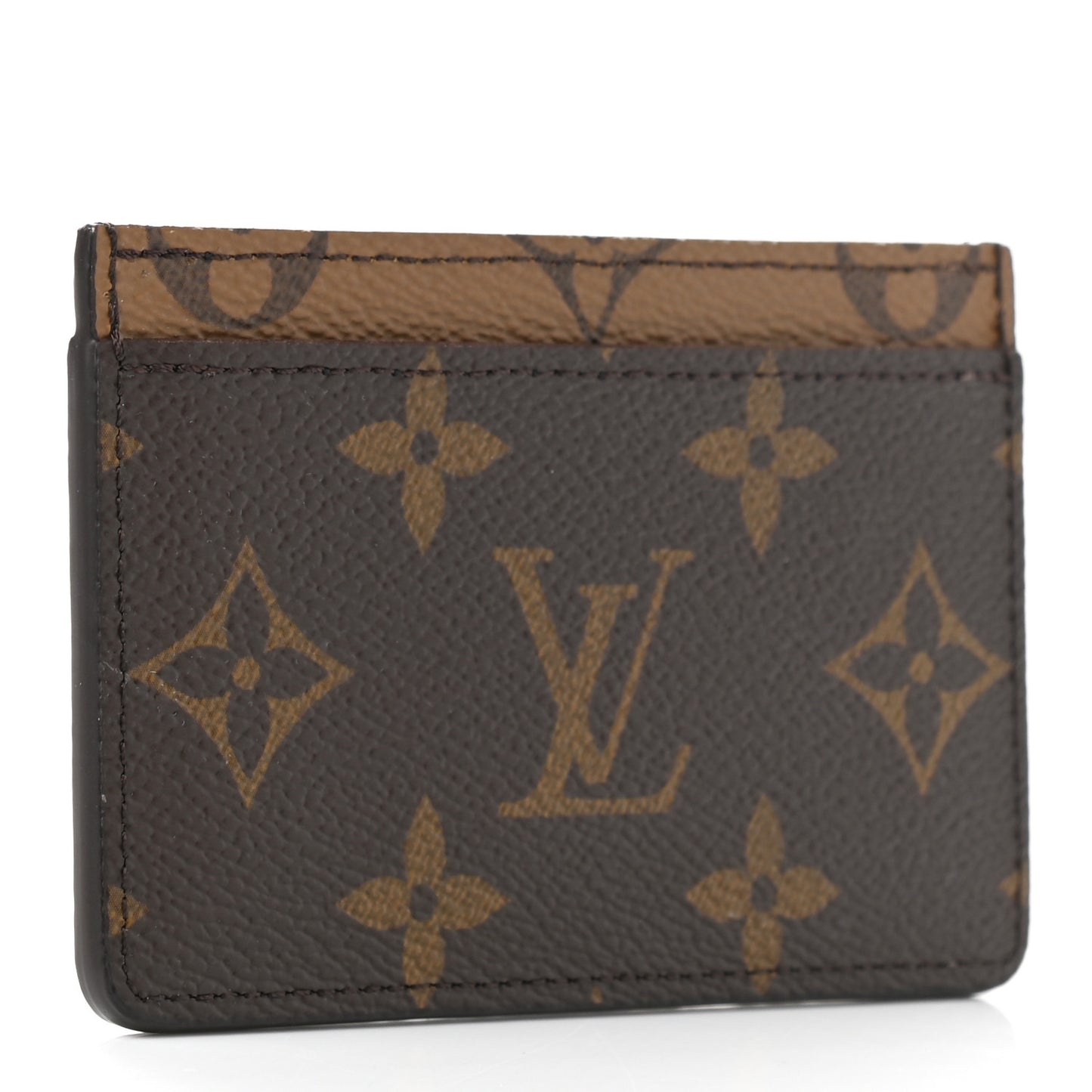 Reverse Monogram Card Holder