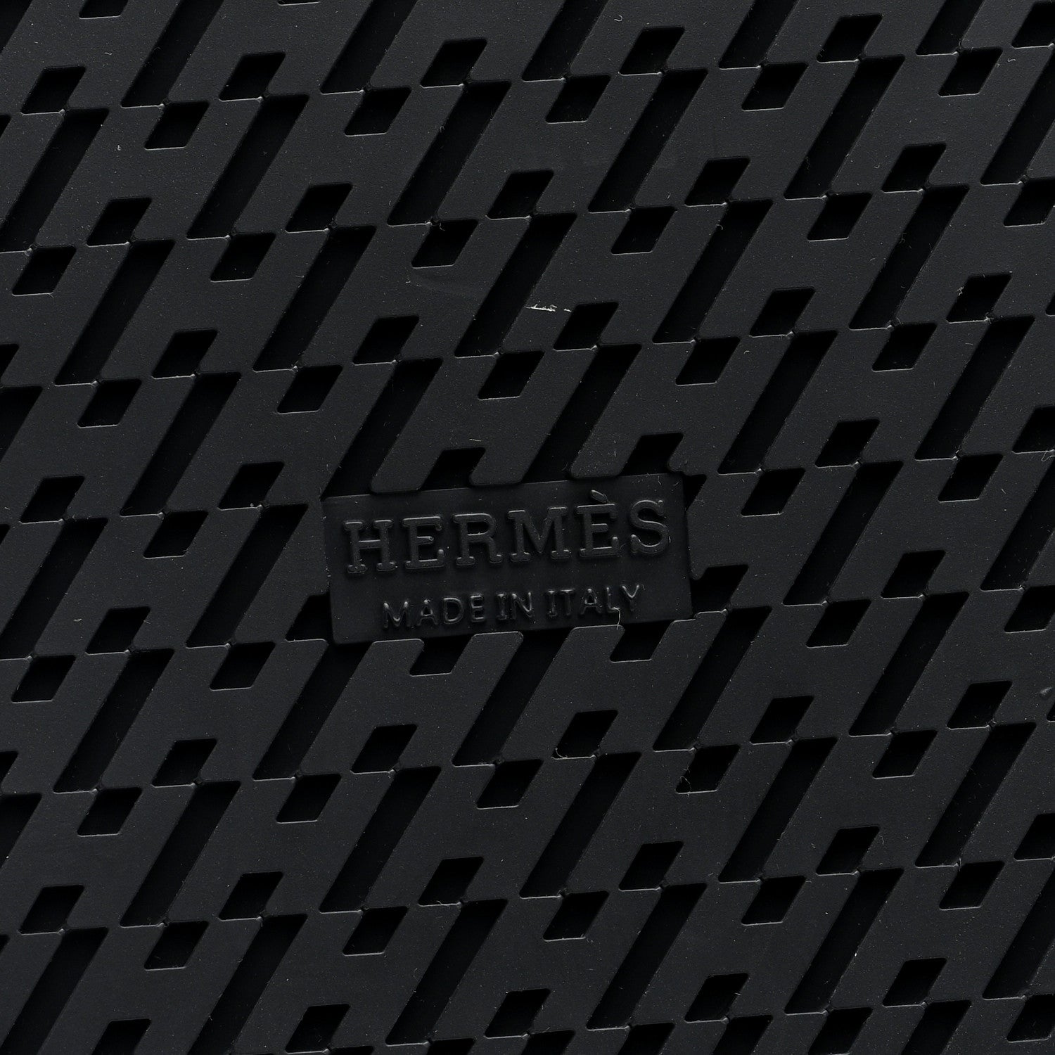 Hermes Calfskin Womens Chypre Sandals 39 Black 7 of 10