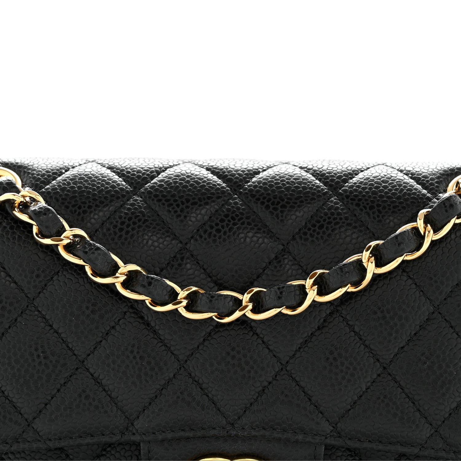 Chanel Caviar Quilted Small Double Flap Black 8 of 12