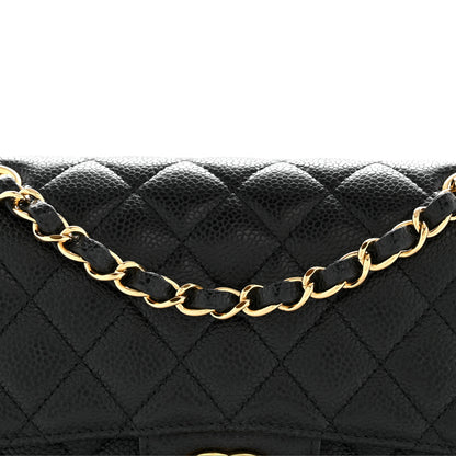 Chanel Caviar Quilted Small Double Flap Black 8 of 12