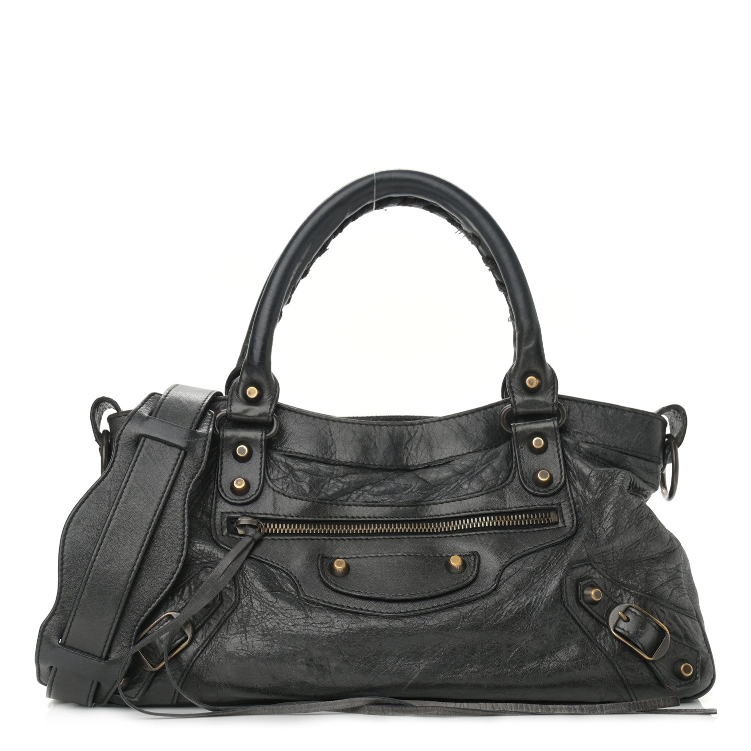 Balenciaga Agneau Classic Hardware First Black 1 of 10