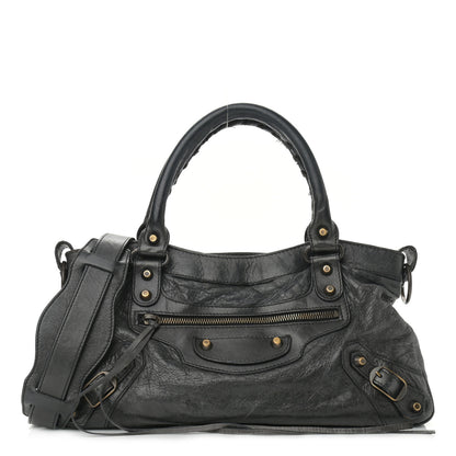 Balenciaga Agneau Classic Hardware First Black 1 of 10