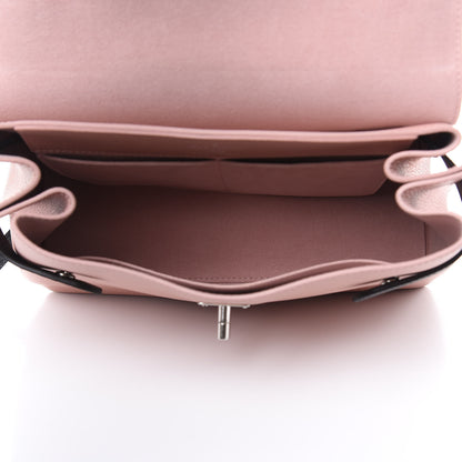 Louis Vuitton Soft Calfskin Lockme Ever Rose Ballet White Maito Black 5 of 11