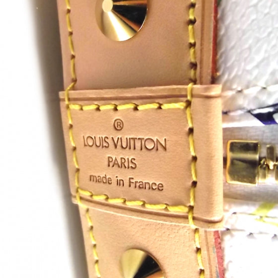 Louis Vuitton Monogram Multicolor Alma White 6 of 7