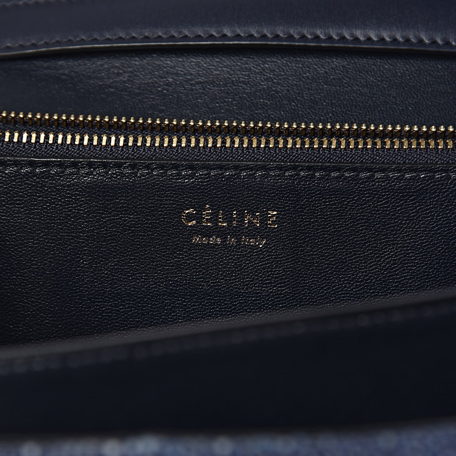 Celine Stingray Medium Classic Box Flap Bag Navy 6 of 14