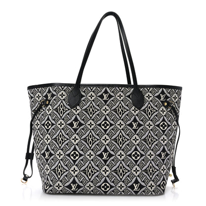 Louis Vuitton Jacquard Since 1854 Neverfull MM Grey 1 of 8