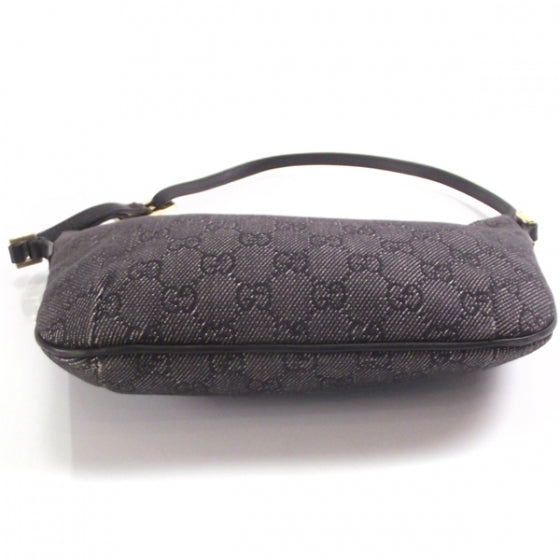Denim Monogram Small Hobo