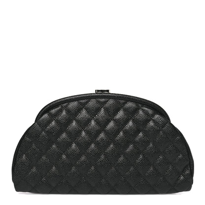 Chanel Caviar Quilted Timeless Clutch Black 1 of 8