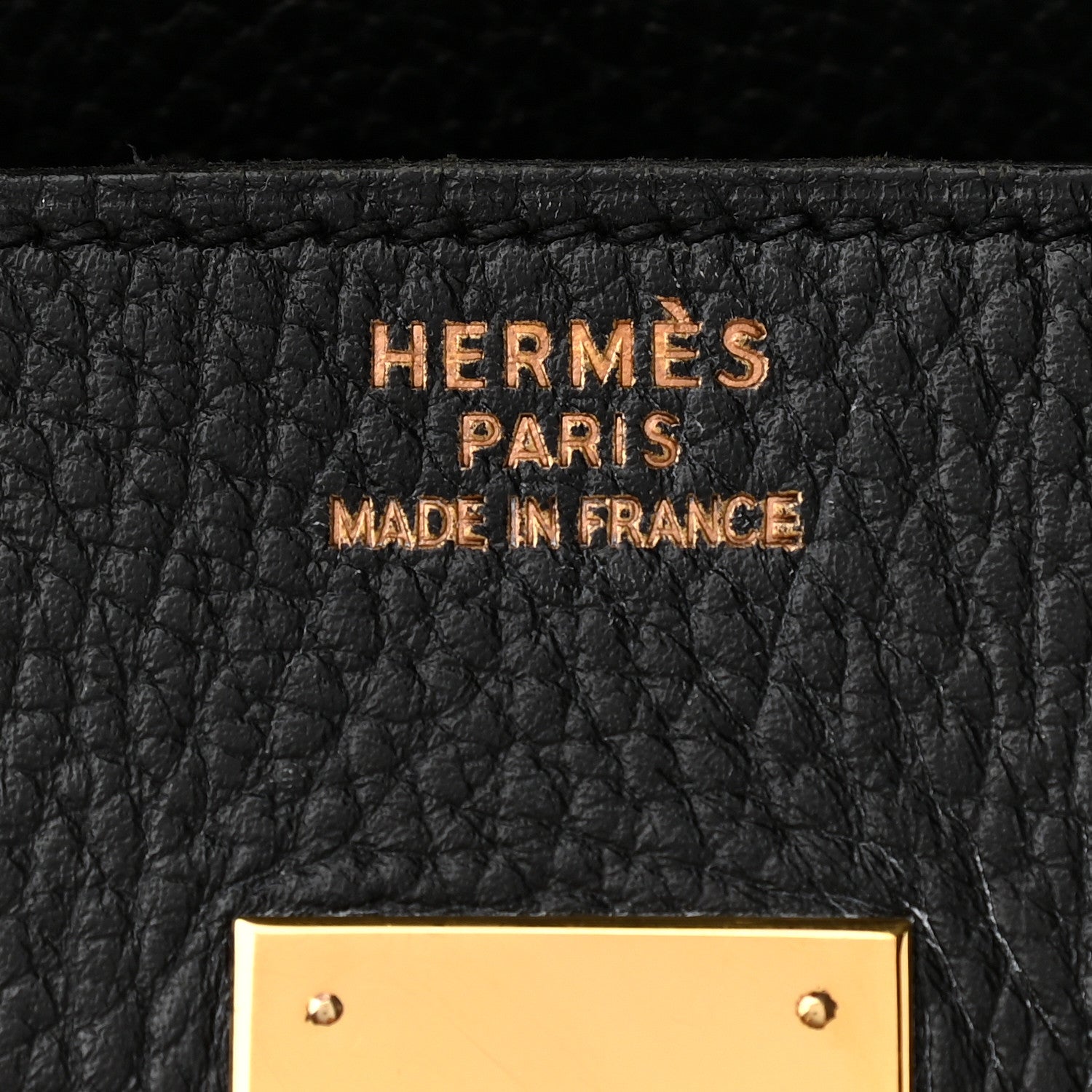 Hermes Ardennes Birkin 35 Black 5 of 10