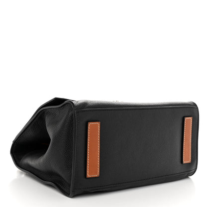 Moynat Taurillon Blush Danse Plume PM Black Cognac 4 of 11