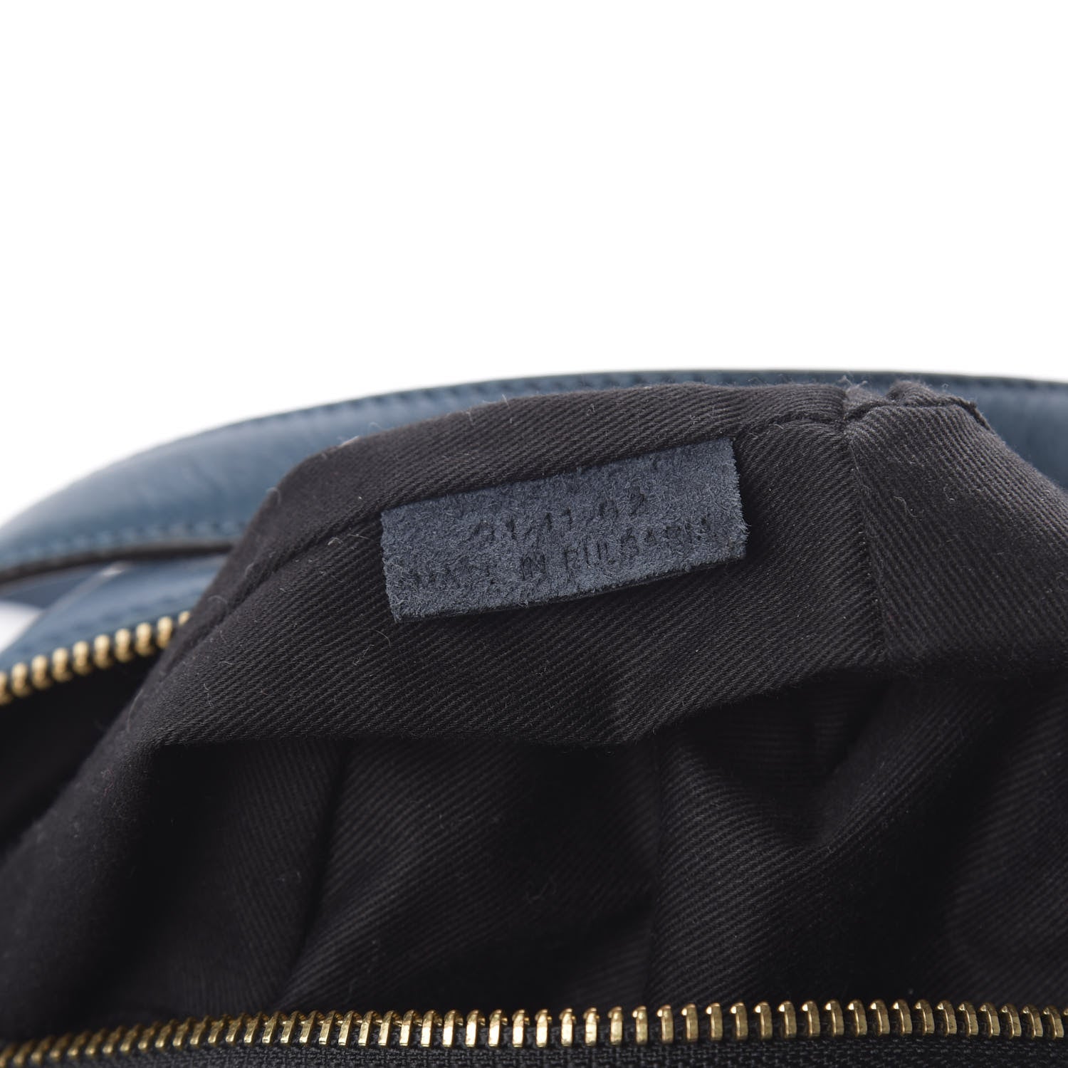 Chloe Calfskin Cary Zipped Shoulder Bag Petrol 9 of 11
