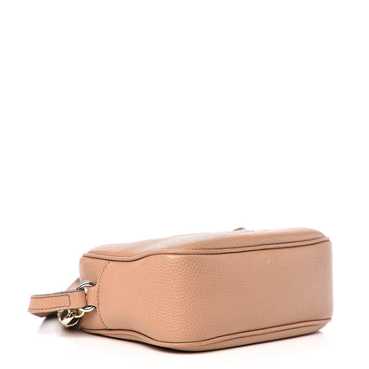 Gucci Pebbled Calfskin Small Soho Disco Bag Rose Beige 3 of 11