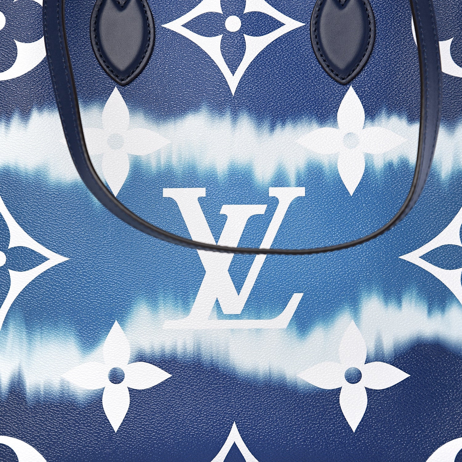 Louis Vuitton Monogram Escale Onthego GM Blue 7 of 9