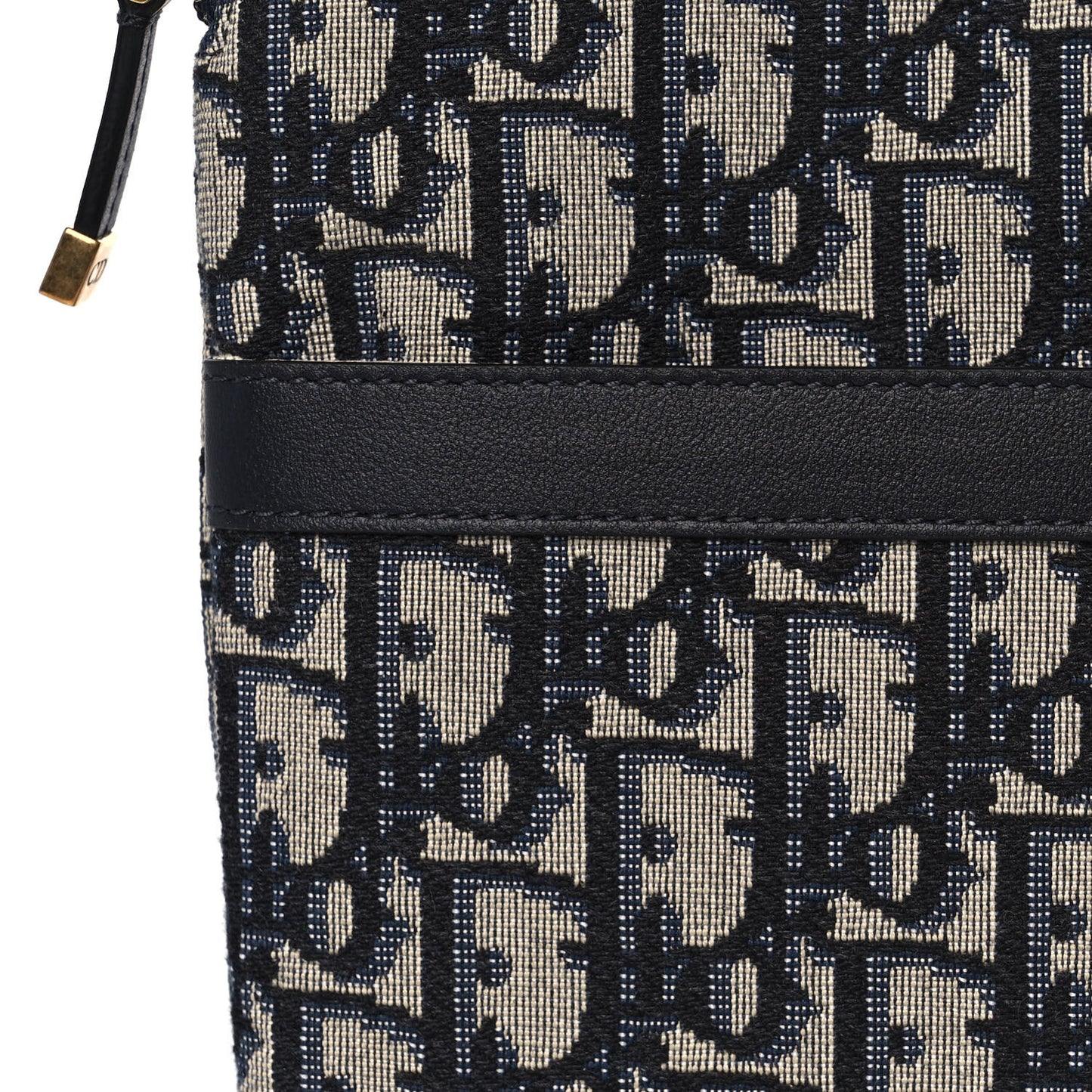 Oblique Pouch Clutch Blue
