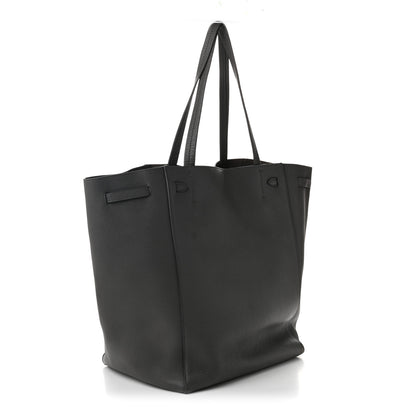 Celine Soft Grained Calfskin Medium Belt Cabas Phantom Grey 3 of 11