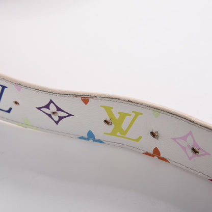 Louis Vuitton Monogram Multicolor Trunks and Bags Belt 90 36 White 9 of 9