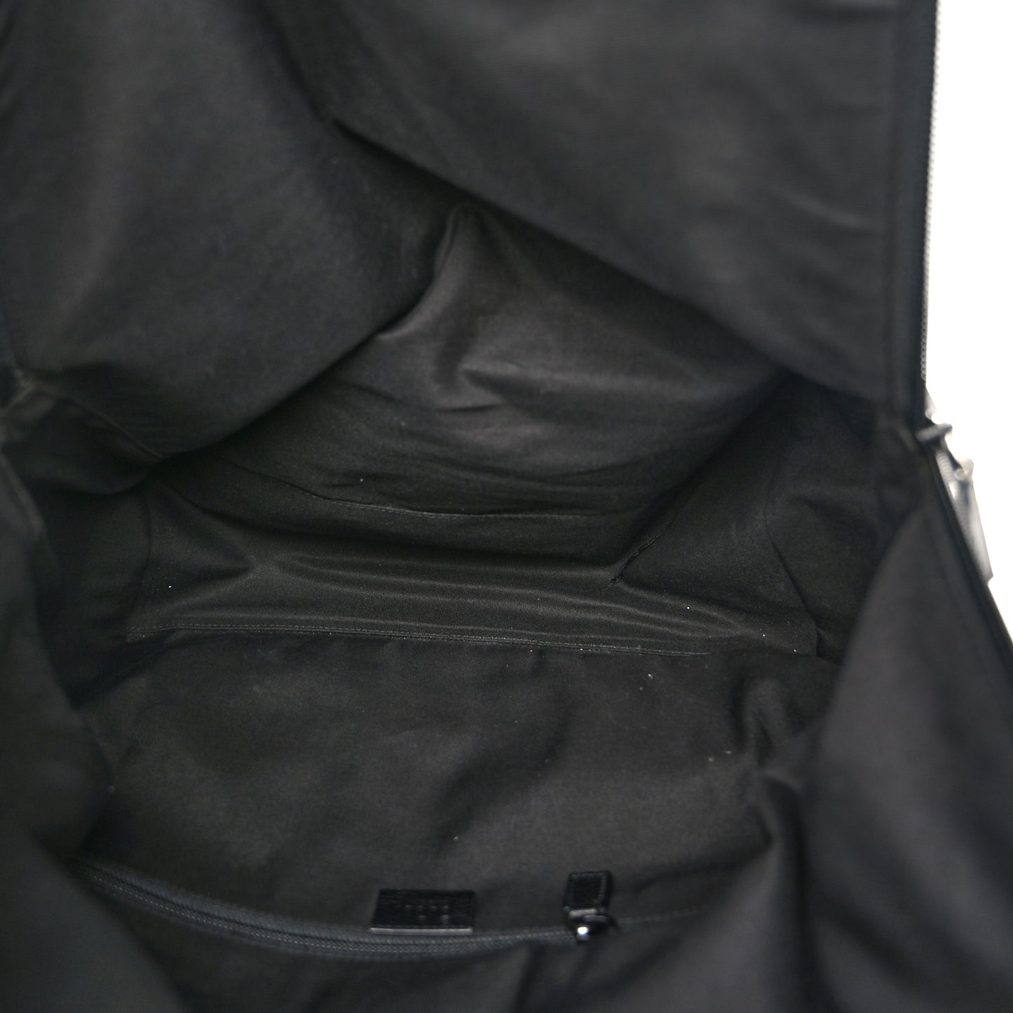 Nylon Monogram Medium Backpack Black