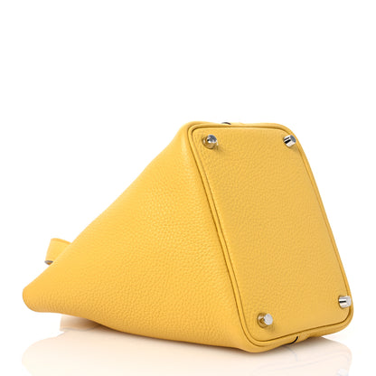 Hermes Taurillon Clemence Picotin Lock 18 PM Sun 4 of 12