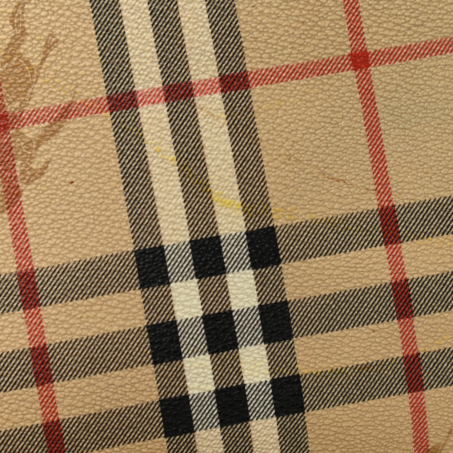 Burberry Haymarket Check Messenger Bag Brown 20 of 21