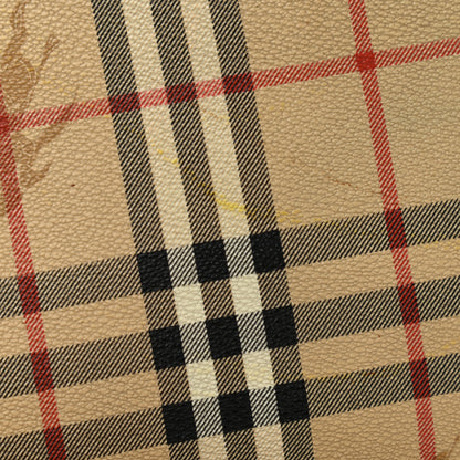 Burberry Haymarket Check Messenger Bag Brown 20 of 21