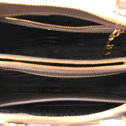 Prada Saffiano Vernice Small Promenade Tote Argilla 5 of 13