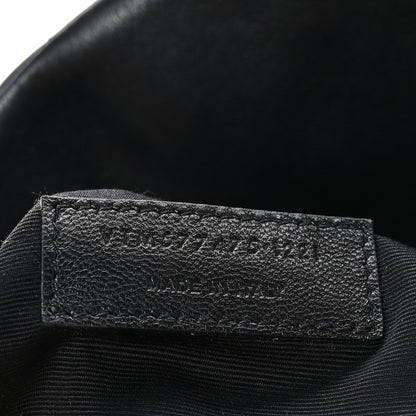 Saint Laurent Lambskin Quilted Medium Loulou Puffer Monogram Chain Satchel Black 7 of 9