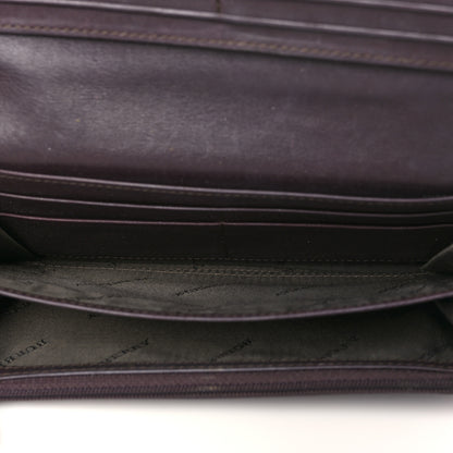 Burberry Smoked Check Penrose Continental Wallet Brown 5 of 7
