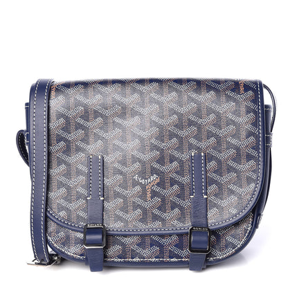 Goyard Goyardine Belvedere PM Messenger Bag Blue 1 of 8
