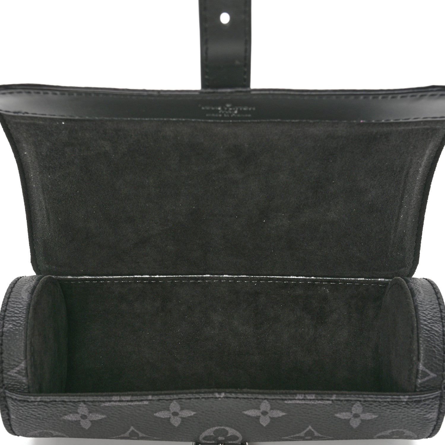 Louis Vuitton Monogram Eclipse 3 Watch Travel Case 5 of 10