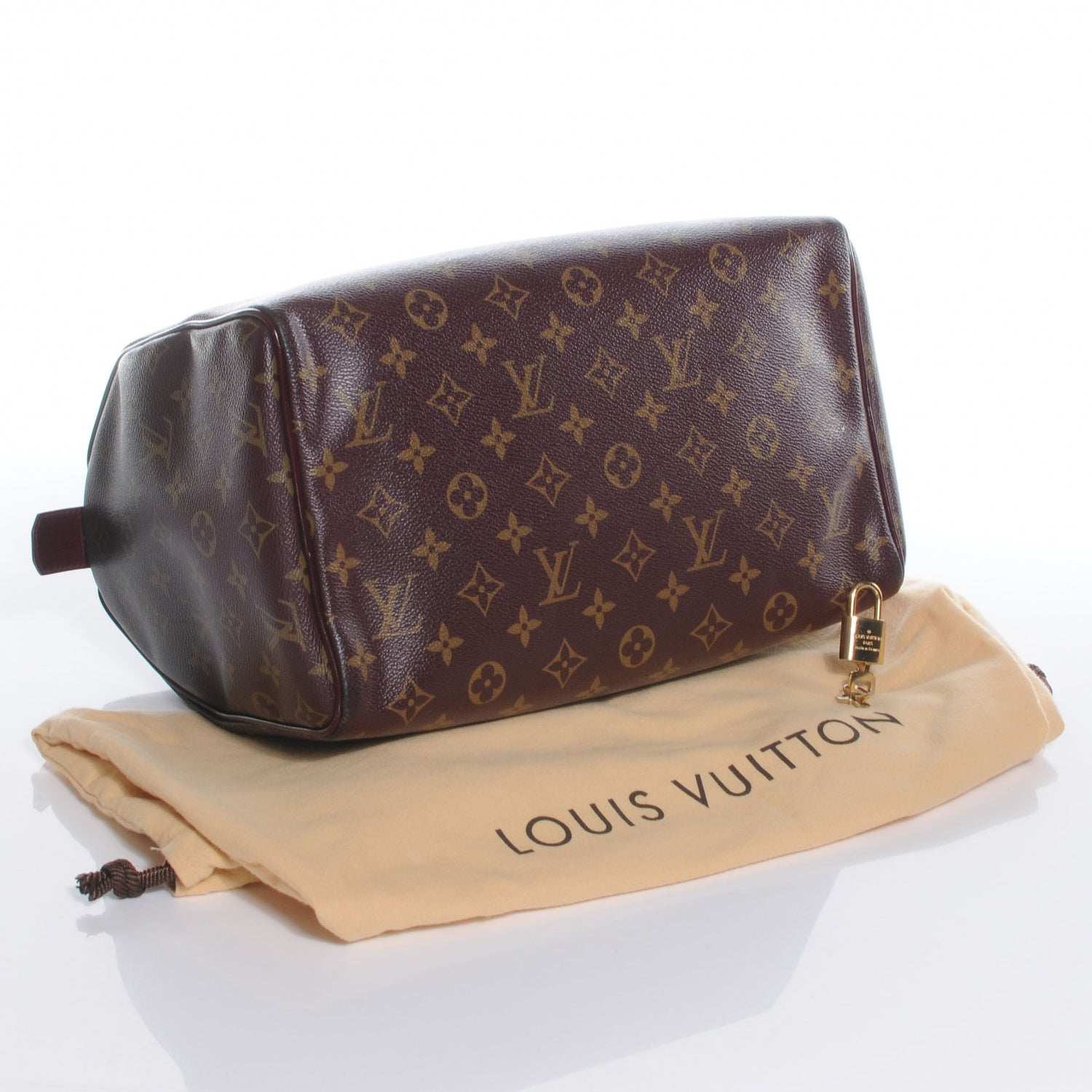 Louis Vuitton Monogram Mirage Speedy 30 Bordeaux 4 of 7