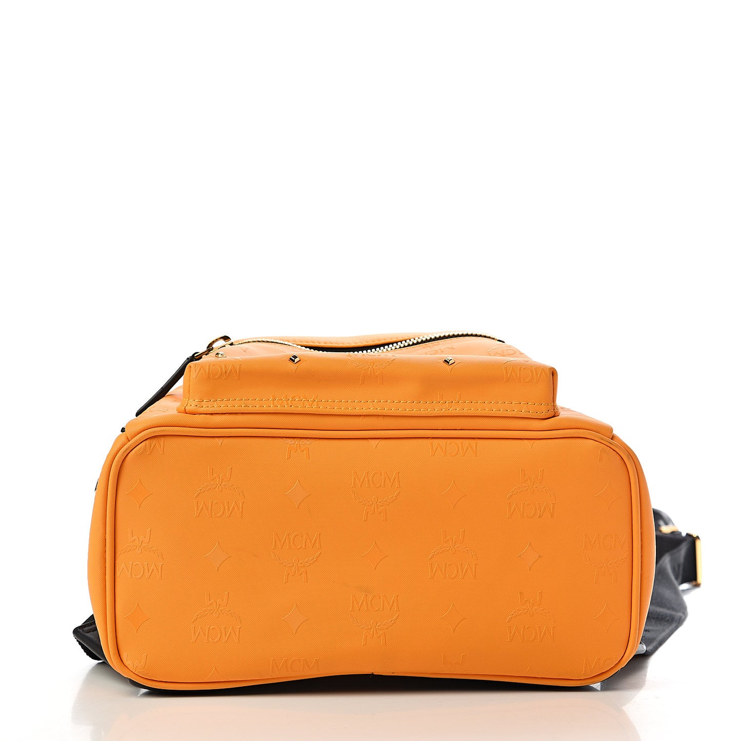 Odeon Studded Small Backpack Orange