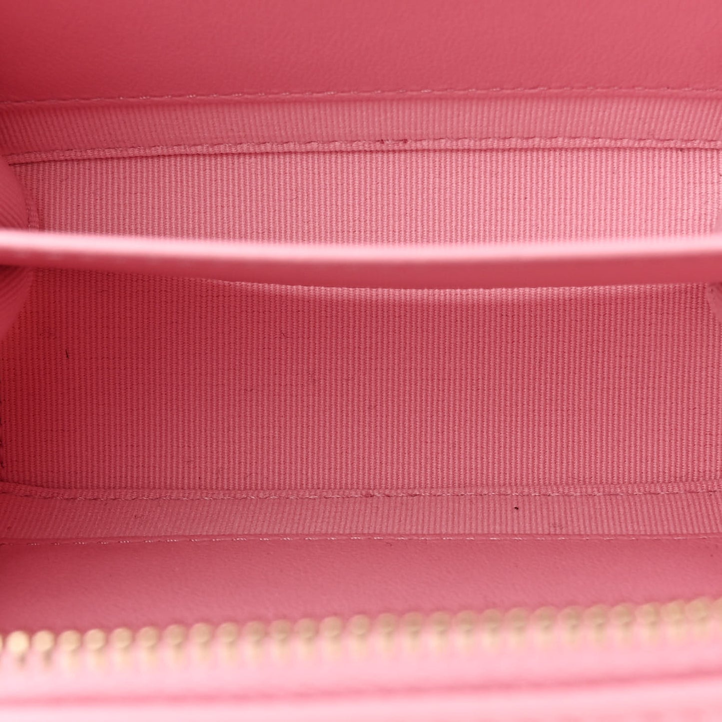 Lambskin Quilted Camera Bag Pink