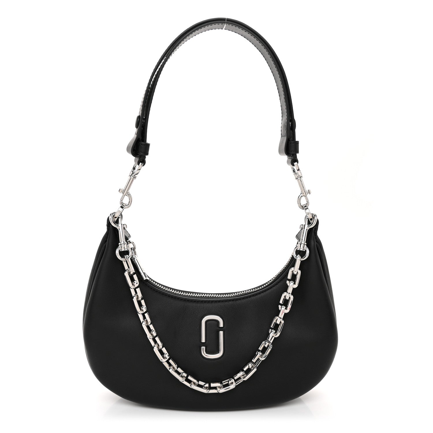 Marc Jacobs Calfskin The Curve Bag Black 1 of 10