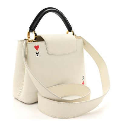 Louis Vuitton Taurillon Game On Capucines BB White 3 of 15