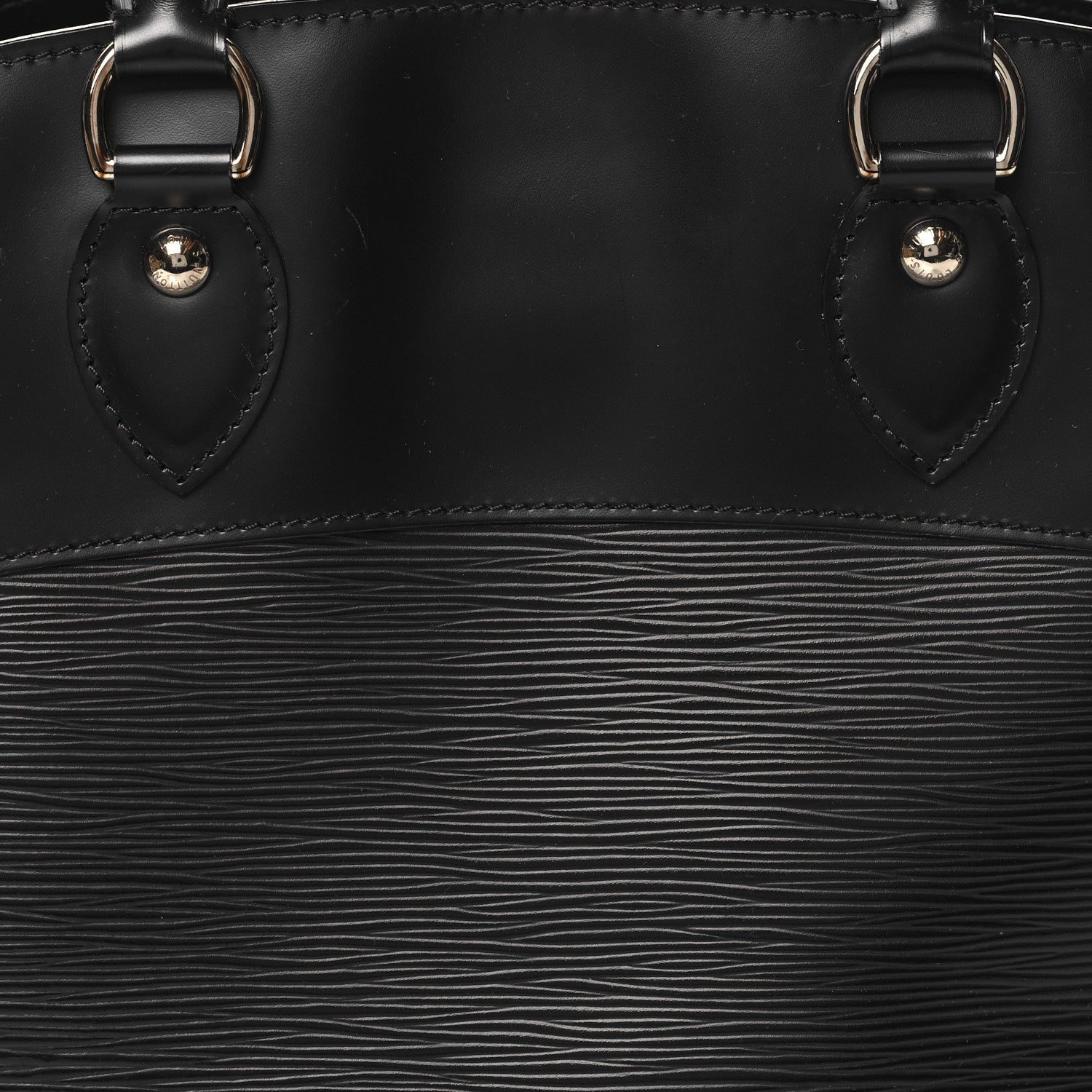 Louis Vuitton Epi Passy GM Black 8 of 13