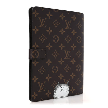Louis Vuitton Monogram Grace Coddington Desk Agenda Cover MM 3 of 6