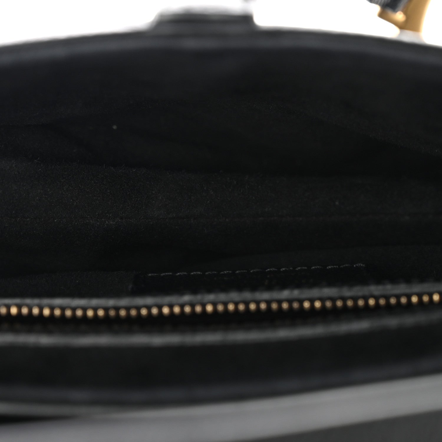 Christian Dior Grained Calfskin Saddle Bag Black 5 of 11