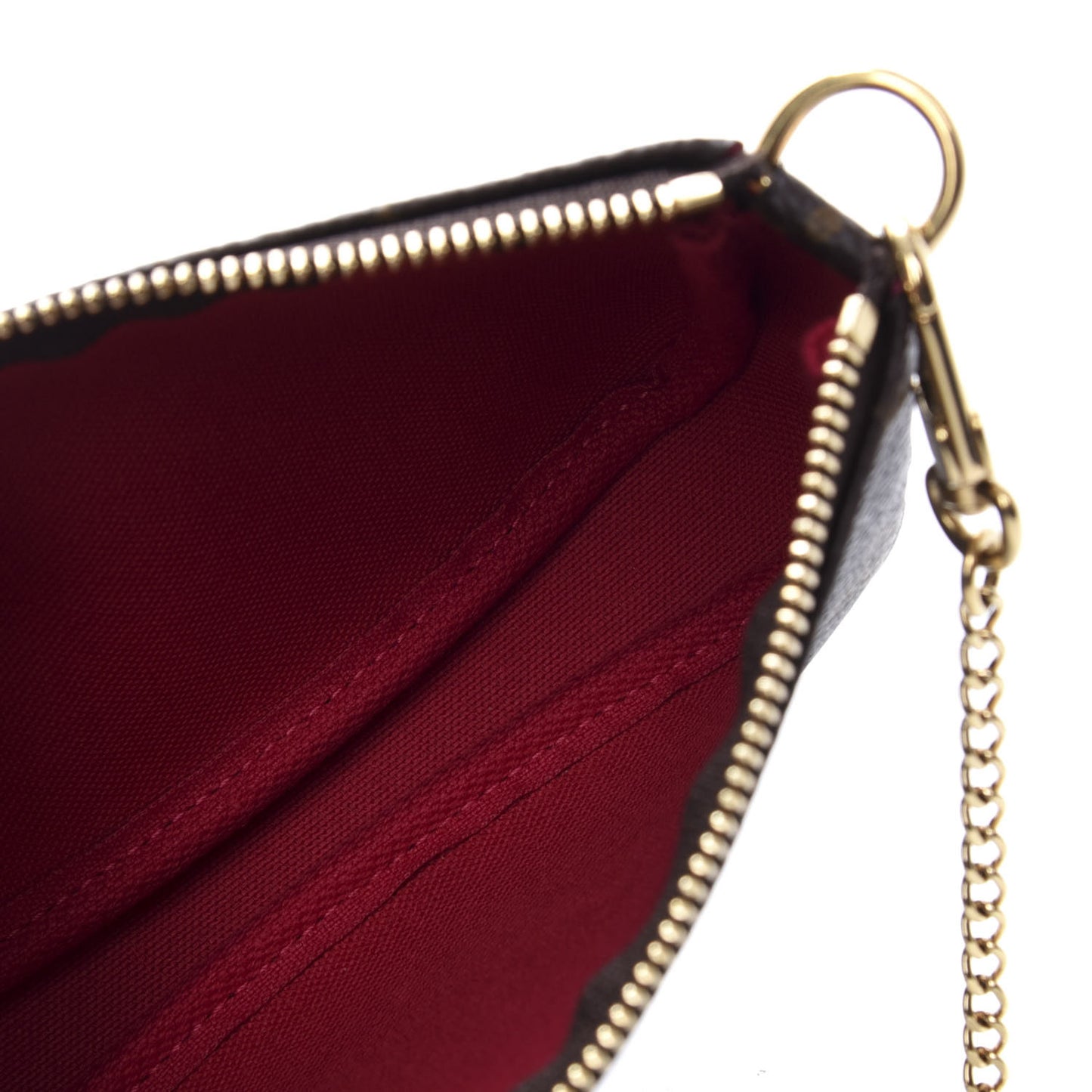 Monogram 2019 Christmas Animation Mini Courchevel Pochette Accessories Fuchsia