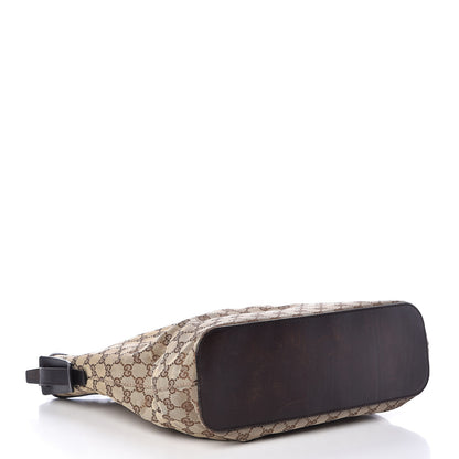 Gucci Monogram Hobo Dark Brown 4 of 19