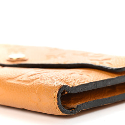 Louis Vuitton Empreinte Compact Curieuse Wallet Safran 9 of 20