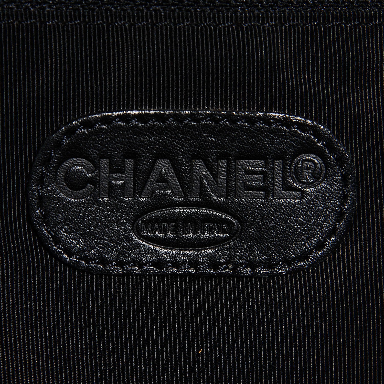 Chanel Calfskin Large Shopping Tote Black 6 of 8