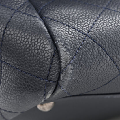 Chanel Caviar Large Shopping Tote Navy 14 of 19