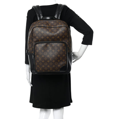 Louis Vuitton Monogram Macassar Dean Backpack 2 of 11