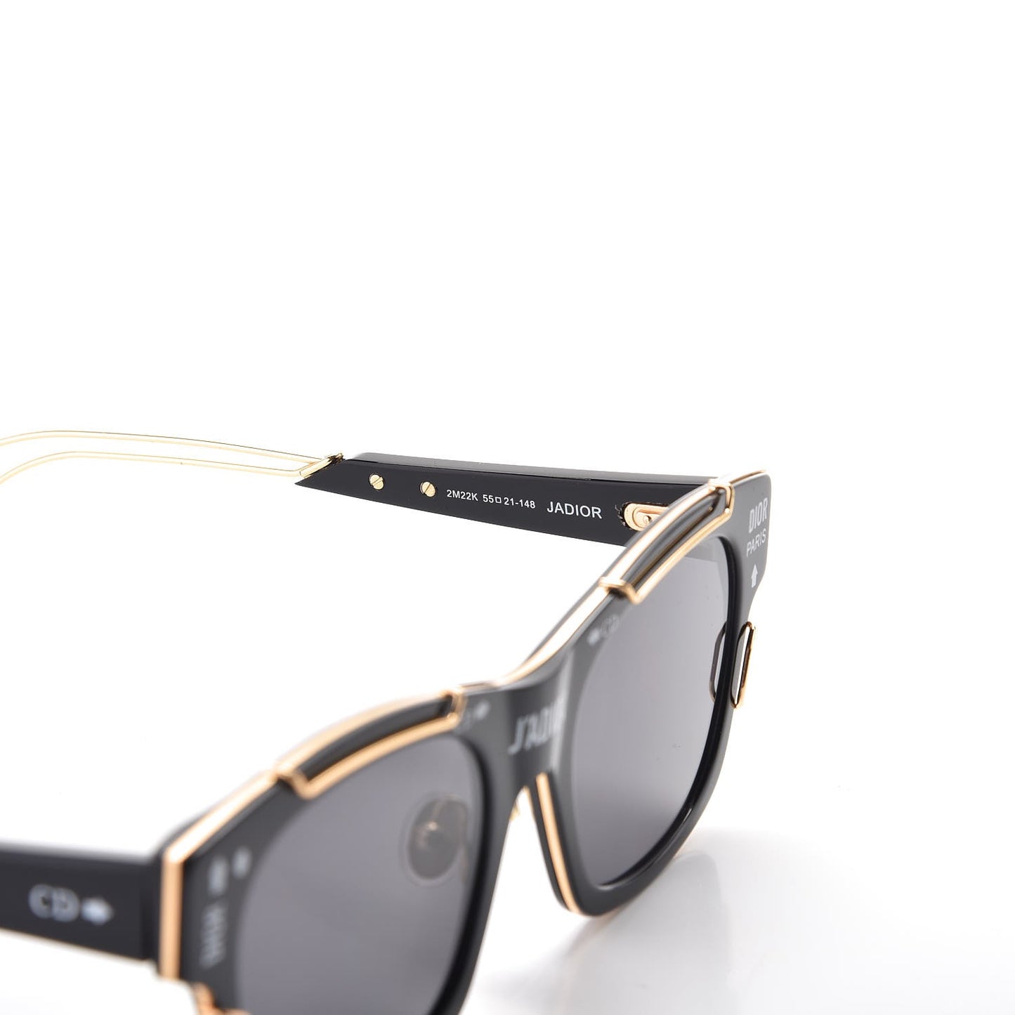 Acetate J'adior Sunglasses Black