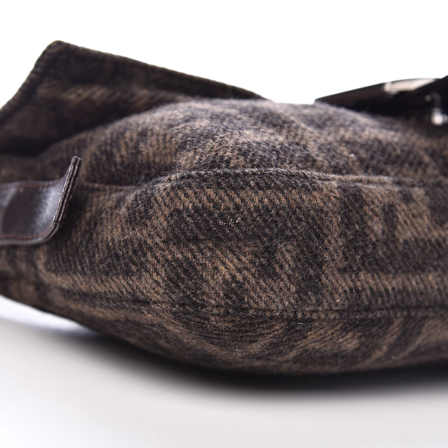 Fendi Wool Baguette Tobacco 8 of 10