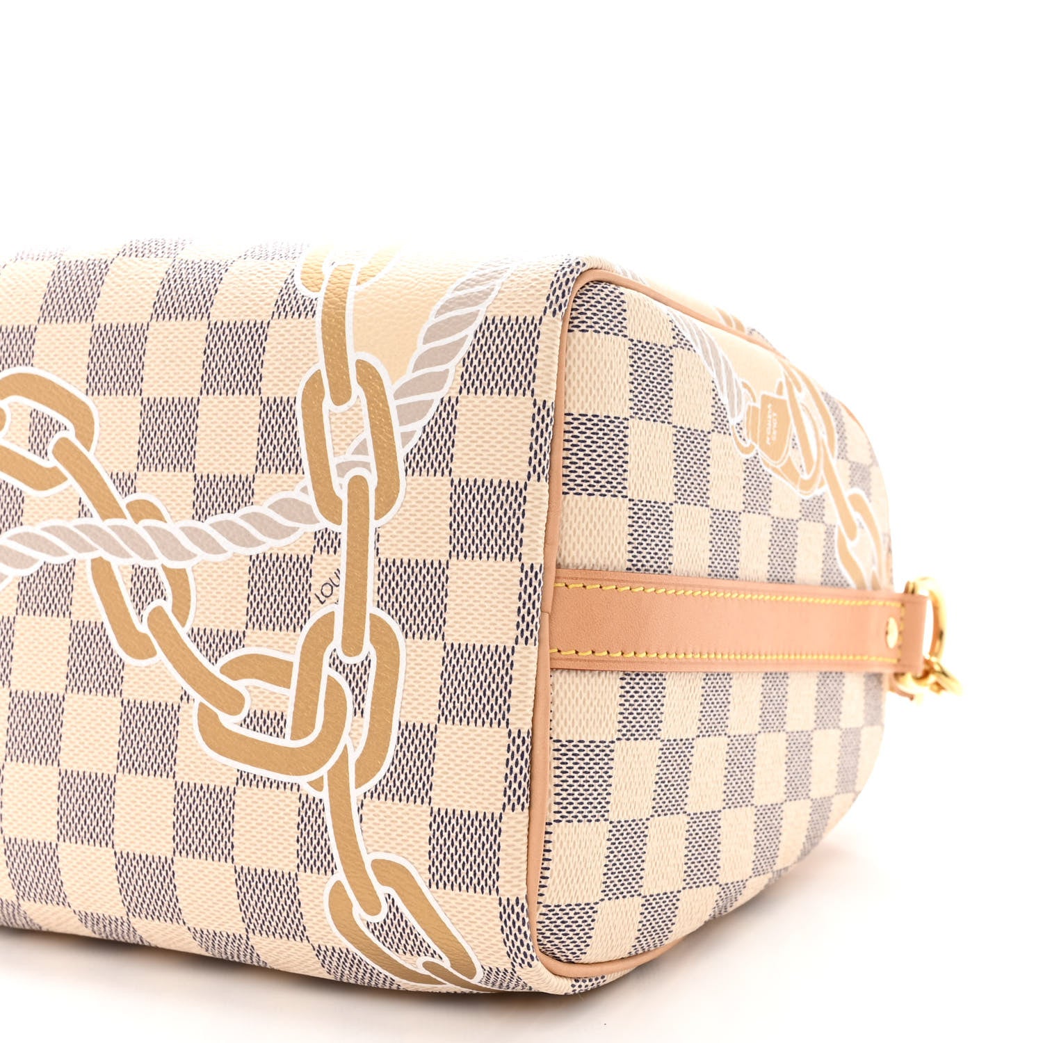 Louis Vuitton Damier Azur Nautical Speedy Bandouliere 25 10 of 11