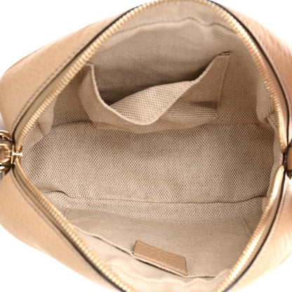 Gucci Pebbled Calfskin Small Soho Disco Bag Camelia 5 of 11