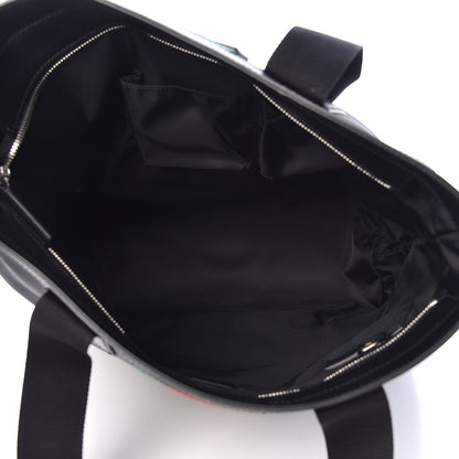 Gucci Techno Canvas Web Vertical Tote Black 5 of 10